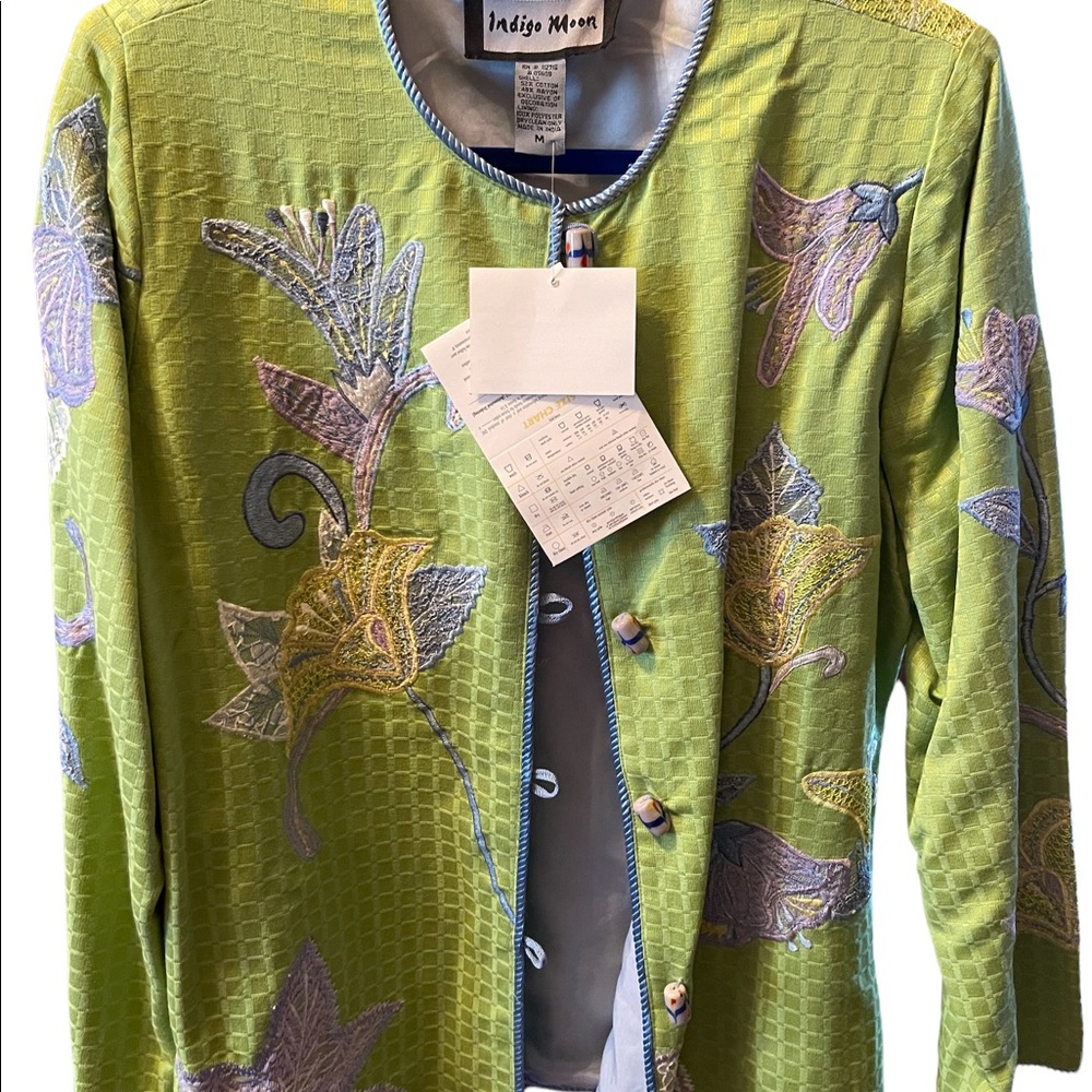 Indigo moon jacket nwt